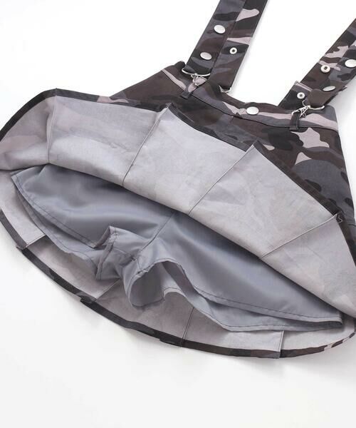 ZIDDY / ジディー ショート・ハーフ・半端丈パンツ | 【 ニコ☆プチ 掲載 】サスペンダー付きツイルスカパン(130~160cm) | 詳細17