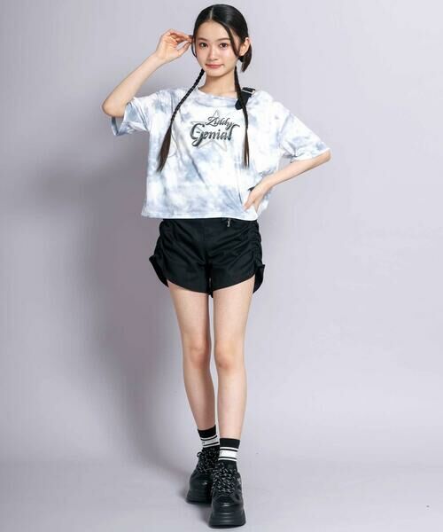 ZIDDY / ジディー ショート・ハーフ・半端丈パンツ | リボンモチーフ付きショートパンツ(130~160cm) | 詳細3