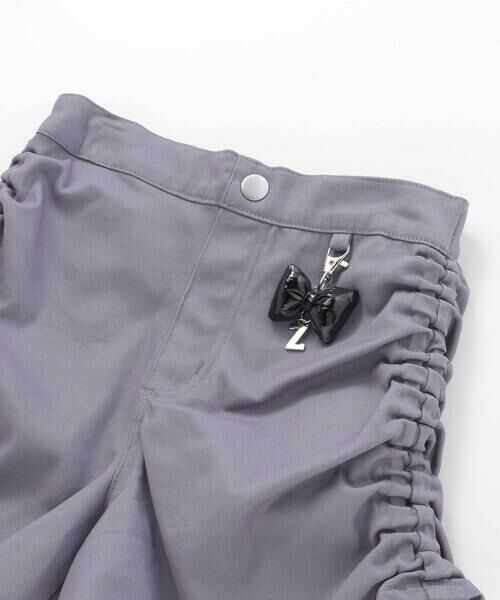 ZIDDY / ジディー ショート・ハーフ・半端丈パンツ | リボンモチーフ付きショートパンツ(130~160cm) | 詳細13