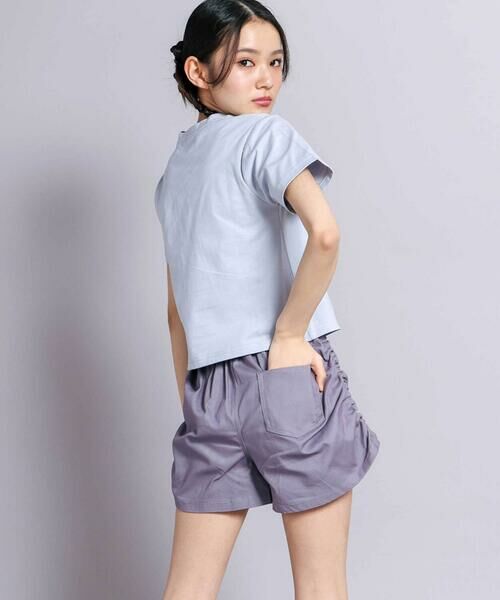 ZIDDY / ジディー ショート・ハーフ・半端丈パンツ | リボンモチーフ付きショートパンツ(130~160cm) | 詳細9