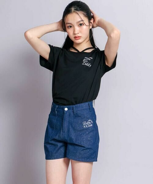 ZIDDY / ジディー デニムパンツ | ラメデニムボトム(130~160cm) | 詳細2