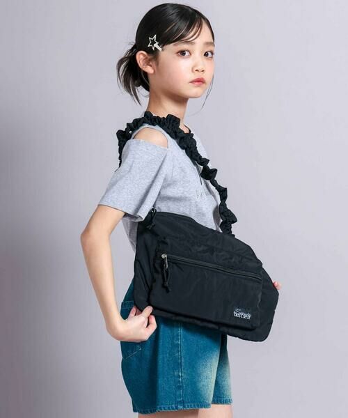 ZIDDY / ジディー ショルダーバッグ | 【 ニコ☆プチ 掲載 】ギャザーフリルショルダーバッグ | 詳細1