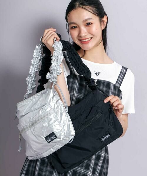 ZIDDY / ジディー ショルダーバッグ | 【 ニコ☆プチ 掲載 】ギャザーフリルショルダーバッグ | 詳細5