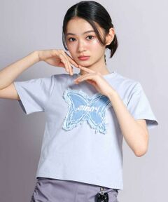 ZIDDY / ジディー Tシャツ | 【 ニコ☆プチ 掲載 】蝶モチーフTシャツ(130~160cm)