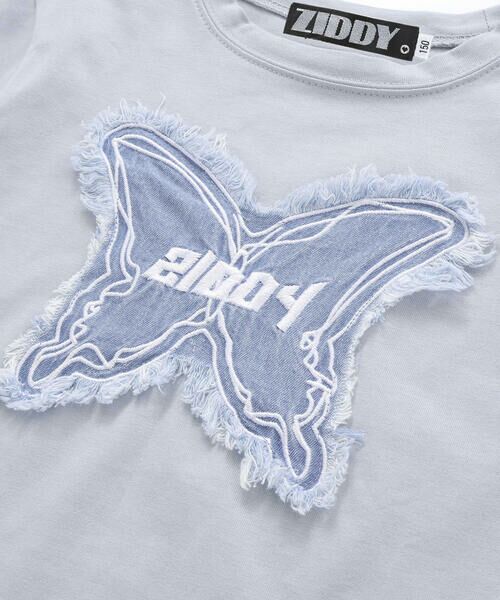 ZIDDY / ジディー Tシャツ | 【 ニコ☆プチ 掲載 】蝶モチーフTシャツ(130~160cm) | 詳細13