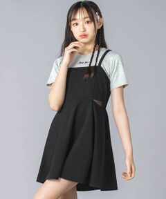 ZIDDY / ジディー ミニ丈・ひざ丈ワンピース | ドッキングワンピース(130~160cm)