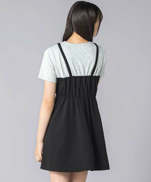 ZIDDY / ジディー ミニ丈・ひざ丈ワンピース | ドッキングワンピース(130~160cm) | 詳細2