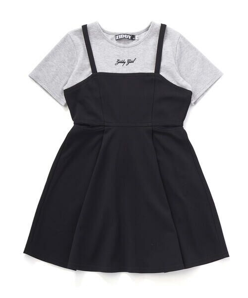 ZIDDY / ジディー ミニ丈・ひざ丈ワンピース | ドッキングワンピース(130~160cm) | 詳細5