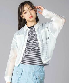 ZIDDY / ジディー セットアップ | シアーシャツ&半袖Tシャツセット(130~160cm)