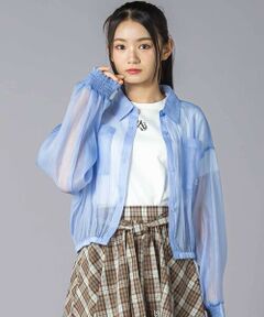 ZIDDY / ジディー セットアップ | シアーシャツ&半袖Tシャツセット(130~160cm)