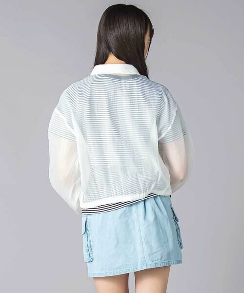 ZIDDY / ジディー セットアップ | シアーシャツ&半袖Tシャツセット(130~160cm) | 詳細3