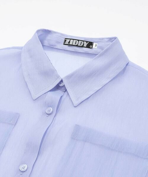 ZIDDY / ジディー セットアップ | シアーシャツ&半袖Tシャツセット(130~160cm) | 詳細15