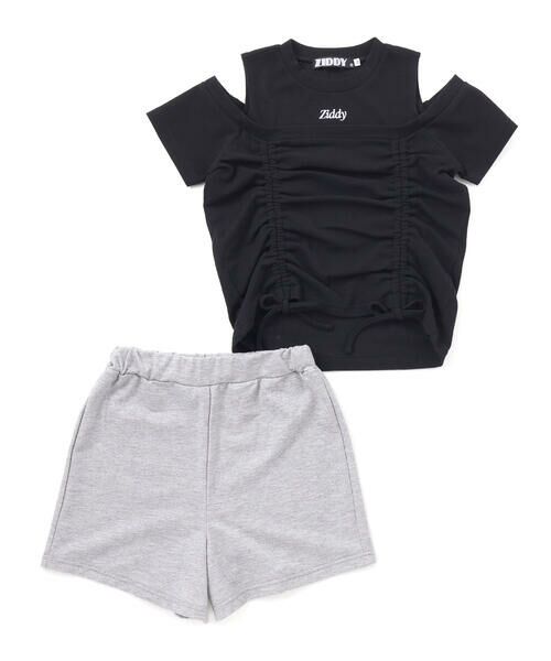 ZIDDY / ジディー セットアップ | 肩開きトップス＆ボトムセット | 詳細6