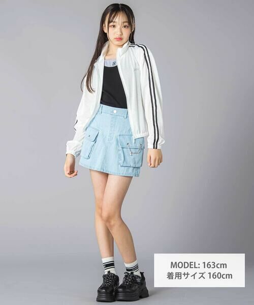 ZIDDY / ジディー テーラードジャケット | 肩ラインメッシュジャケット(130~160cm) | 詳細1