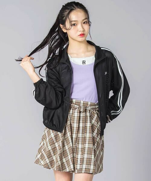 ZIDDY / ジディー テーラードジャケット | 肩ラインメッシュジャケット(130~160cm) | 詳細14