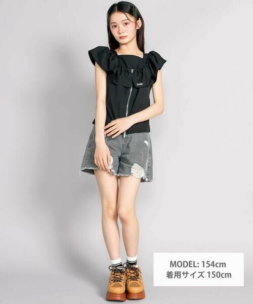 ZIDDY / ジディー シャツ・ブラウス | ２WAY肩見せフリルブラウス | 詳細2