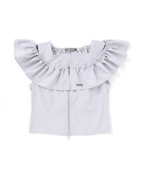 ZIDDY / ジディー シャツ・ブラウス | ２WAY肩見せフリルブラウス | 詳細12
