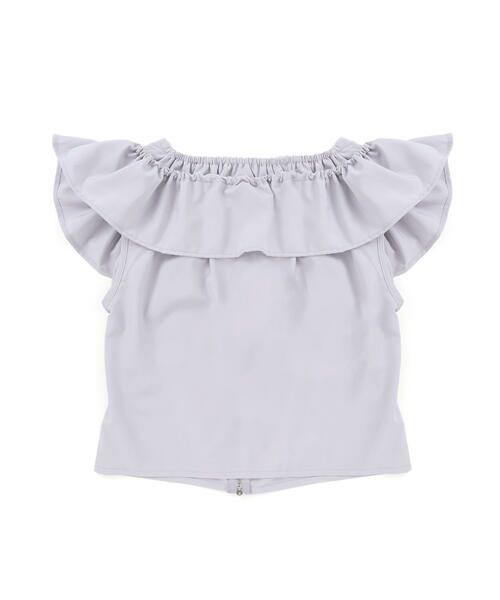 ZIDDY / ジディー シャツ・ブラウス | ２WAY肩見せフリルブラウス | 詳細13