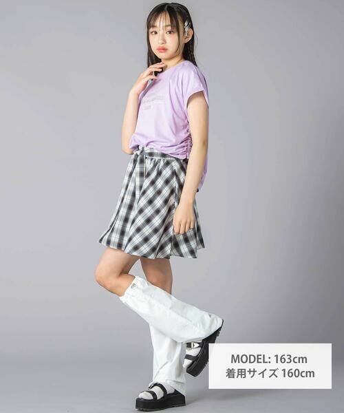 ZIDDY / ジディー ショート・ハーフ・半端丈パンツ | レッグウォーマー付きスカパン(130~160cm) | 詳細1