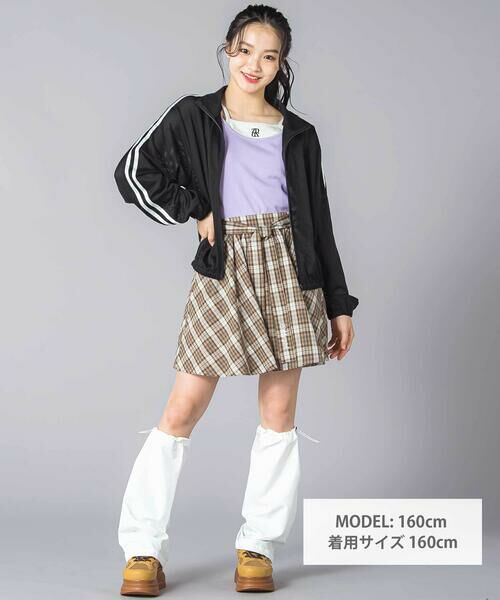 ZIDDY / ジディー ショート・ハーフ・半端丈パンツ | レッグウォーマー付きスカパン(130~160cm) | 詳細8