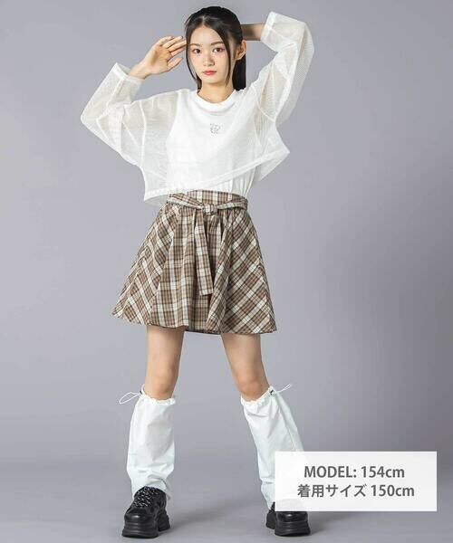 ZIDDY / ジディー ショート・ハーフ・半端丈パンツ | レッグウォーマー付きスカパン(130~160cm) | 詳細9