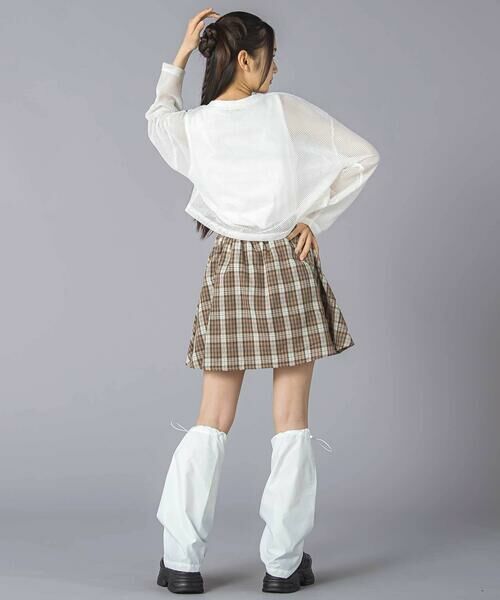 ZIDDY / ジディー ショート・ハーフ・半端丈パンツ | レッグウォーマー付きスカパン(130~160cm) | 詳細12