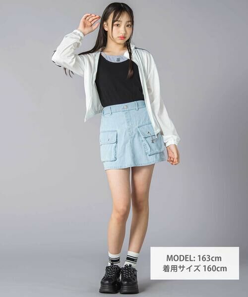 ZIDDY / ジディー ショート・ハーフ・半端丈パンツ | チェーン付きショートボトム(130~160cm) | 詳細1