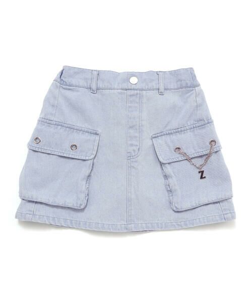 ZIDDY / ジディー ショート・ハーフ・半端丈パンツ | チェーン付きショートボトム(130~160cm) | 詳細4