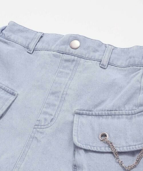 ZIDDY / ジディー ショート・ハーフ・半端丈パンツ | チェーン付きショートボトム(130~160cm) | 詳細6