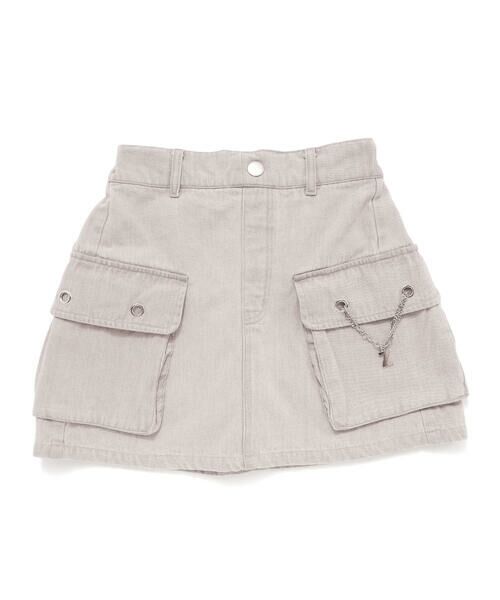 ZIDDY / ジディー ショート・ハーフ・半端丈パンツ | チェーン付きショートボトム(130~160cm) | 詳細16