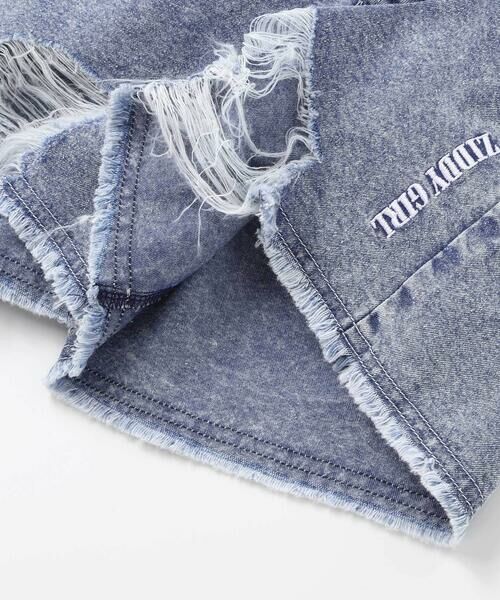 ZIDDY / ジディー ショート・ハーフ・半端丈パンツ | 【接触冷感】ブラスト&ダメージ加工デニムパンツ | 詳細11