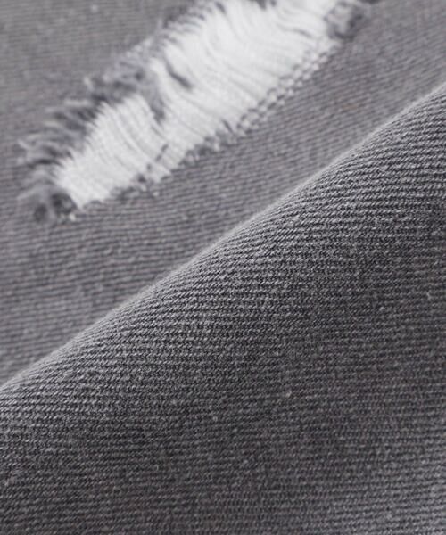 ZIDDY / ジディー ショート・ハーフ・半端丈パンツ | 【接触冷感】ブラスト&ダメージ加工デニムパンツ | 詳細21