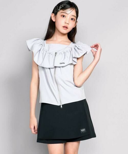 ZIDDY / ジディー ショート・ハーフ・半端丈パンツ | フラップショートパンツ | 詳細2