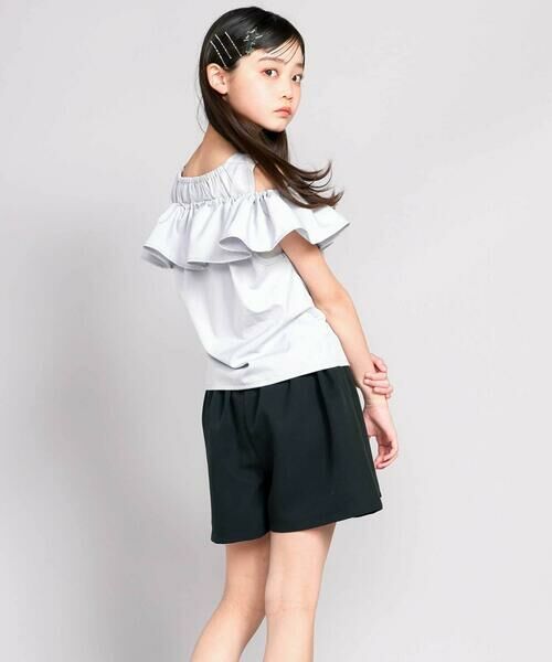 ZIDDY / ジディー ショート・ハーフ・半端丈パンツ | フラップショートパンツ | 詳細3