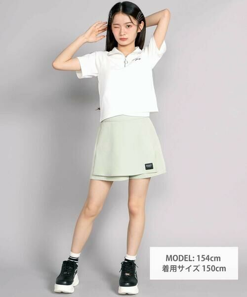 ZIDDY / ジディー ショート・ハーフ・半端丈パンツ | フラップショートパンツ | 詳細6