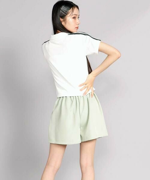 ZIDDY / ジディー ショート・ハーフ・半端丈パンツ | フラップショートパンツ | 詳細8