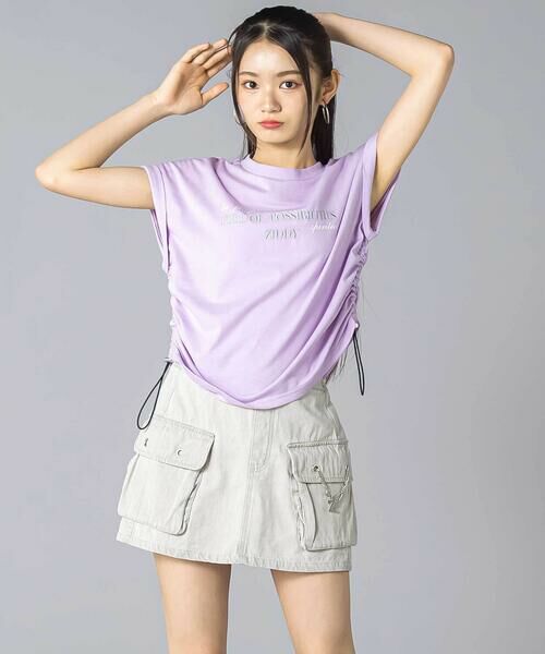 ZIDDY / ジディー Tシャツ | 【接触冷感】ドロストトップス(130~160cm) | 詳細10