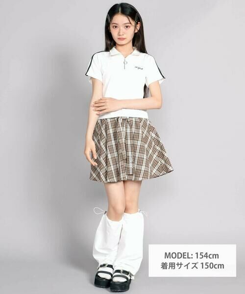 ZIDDY / ジディー Tシャツ | 【接触冷感】ハーフジップトップス | 詳細1