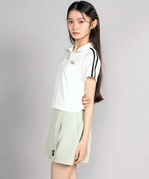 ZIDDY / ジディー Tシャツ | 【接触冷感】ハーフジップトップス | 詳細2