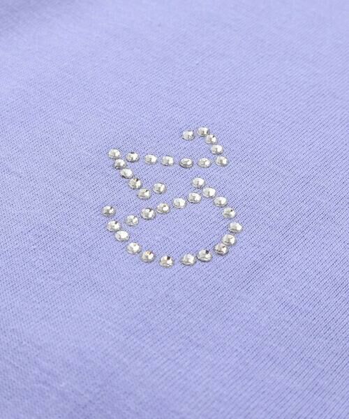 ZIDDY / ジディー Tシャツ | 【接触冷感】ラインストーンロゴTシャツ | 詳細16