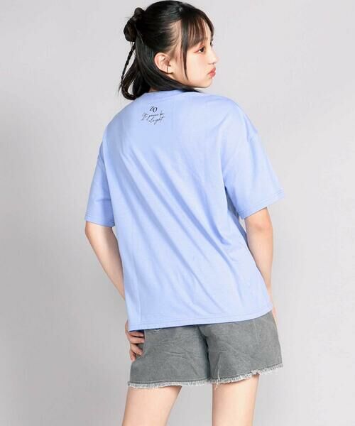 ZIDDY / ジディー Tシャツ | 【接触冷感】ラインストーンロゴTシャツ | 詳細10