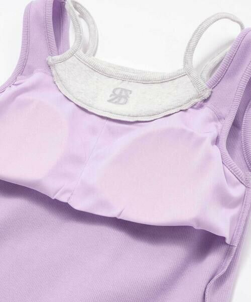 ZIDDY / ジディー タンクトップ | 重ね着風カップ付きタンクトップ(130~160cm) | 詳細14