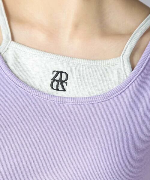 ZIDDY / ジディー タンクトップ | 重ね着風カップ付きタンクトップ(130~160cm) | 詳細8