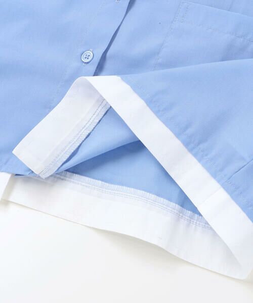 ZIDDY / ジディー シャツ・ブラウス | ダブル襟長袖シャツブラウス&タンクトップセット(130~160cm) | 詳細19