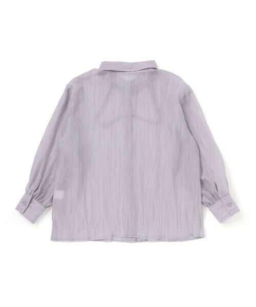 ZIDDY / ジディー シャツ・ブラウス | オフショルダー2WAY長袖シャツ&半袖Tシャツセット(130~160cm) | 詳細7