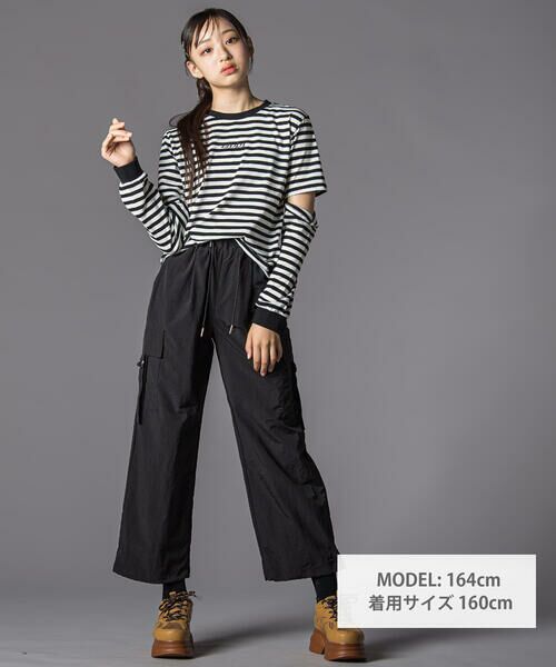 ZIDDY / ジディー チノ・ワークパンツ | ドロストナイロンカーゴパンツ(130~160cm) | 詳細1