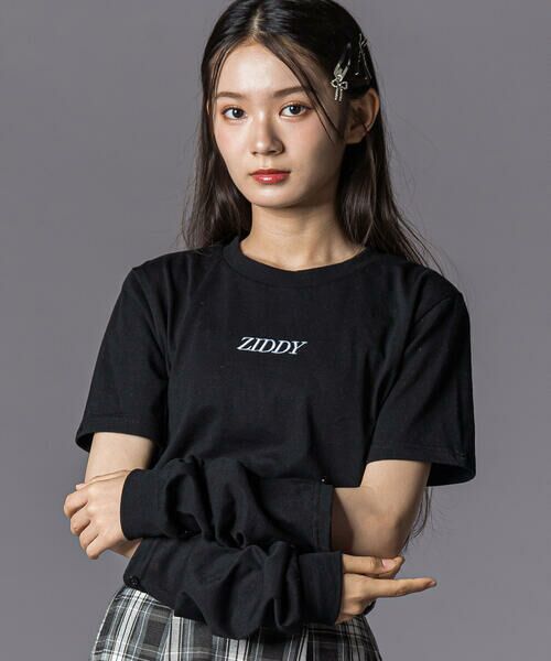 ZIDDY / ジディー Tシャツ | 2WAYデザイン長袖Tシャツ(130~160cm) | 詳細2