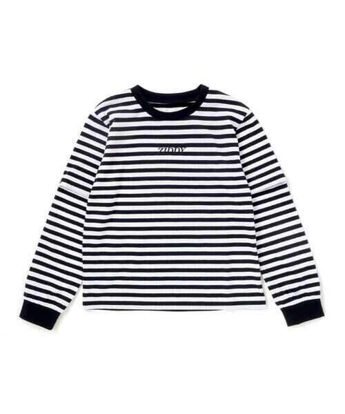 ZIDDY / ジディー Tシャツ | 2WAYデザイン長袖Tシャツ(130~160cm) | 詳細8