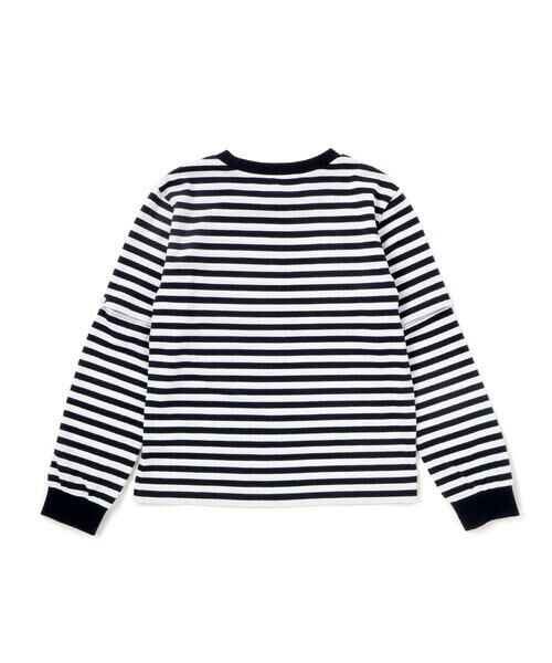 ZIDDY / ジディー Tシャツ | 2WAYデザイン長袖Tシャツ(130~160cm) | 詳細9