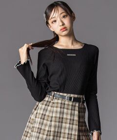 ZIDDY / ジディー Tシャツ | 【 ニコ☆プチ 掲載 】メロウリブテレコ長袖Tシャツ(130~160cm)